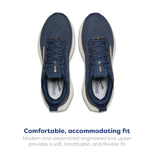 Brooks Men’s Glycerin 23 Neutral Running Shoe - Blue/Spellbound/Starfish - 11 Medium - alternate view 4