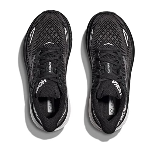 Hoka Women's Clifton 9 Black/White 7 Medium
