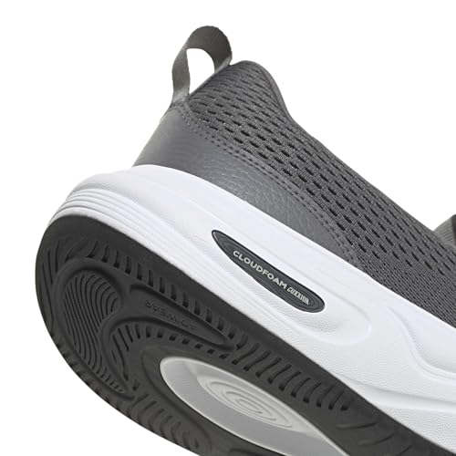 adidas Men's Cloudfoam Cuxxion - Lounge, Grey/White/Black, 11