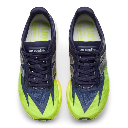 New Balance Women's FuelCell SuperComp Elitev5 Running Shoe, Boysenberry/Afterglow, 5