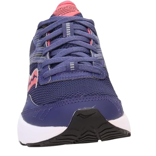Saucony Women's Cohesion 15 Running Shoe, Cobalt/Punch, 9