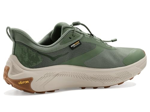 Hoka Mens Transport 2 Nettle Leaf/River Rock Grey 10.5 Wide - alternate view 3