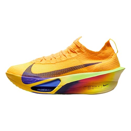 Nike Alphafly 3 Men's Road Racing Shoes (Laser Orange/Citron Pulse/Volt Ice/Indigo Burst) Size 6.5