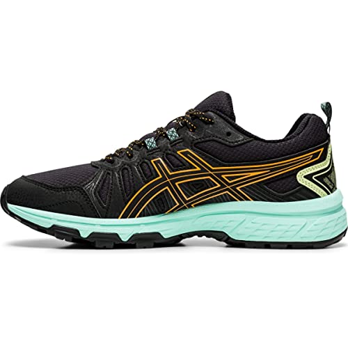 ASICS Gel-Venture 7 Black/Orange Pop 6.5