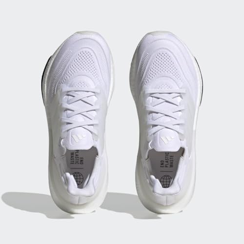 adidas Women's Ultraboost Light Running Shoes (Ultraboost 23) White/White/Crystal White 8.5