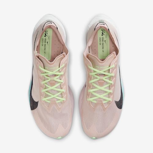 Women's Nike ZoomX Vaporfly Next% 4 (Silt Red/Black-Barely Volt-Pearl Pink)