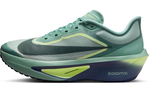 Nike Zoom Fly 6 Men's Road Racing Shoes (Cannon/Light Silver/Cobalt Bliss/Seaweed) Size 10.5