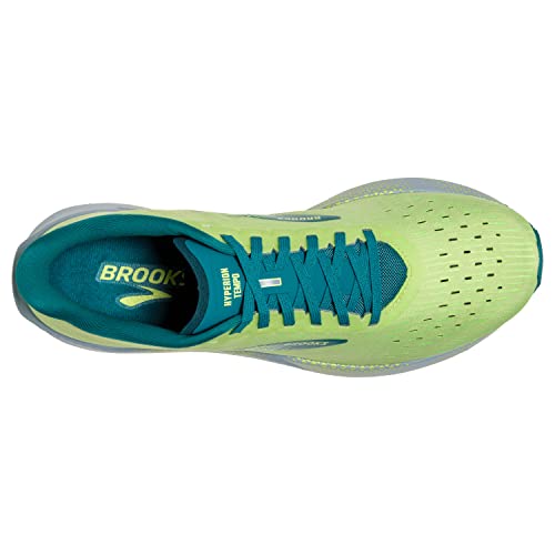 Brooks Men's Hyperion Tempo Road Running Shoe - Green/Kayaking/Dusty Blue - 10 Medium