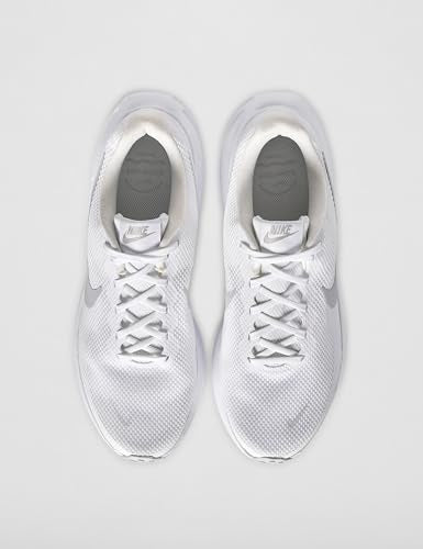 Nike Men's Revolution 8 Road Running Shoes, White/Pure Platinum, 10