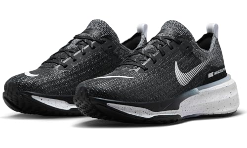 Nike Men's Invincible 3 Road Running Shoes (Black/White, us_Footwear_Size_System, Adult, Men, Numeric, Medium, Numeric_8)