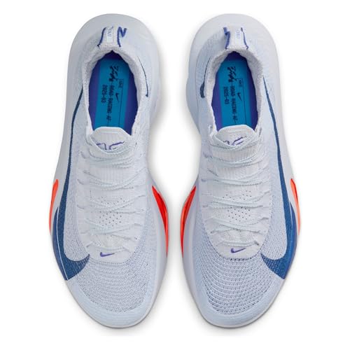 Nike Alphafly 3 Men's Road Racing Shoes (FD8311-001, Football Grey/Ghost/Persian Violet/Blue Void) Size 8