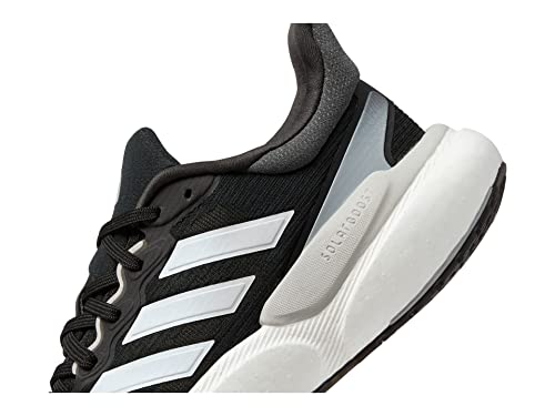 adidas Womens Solarboost 5 Black/White/Grey 10