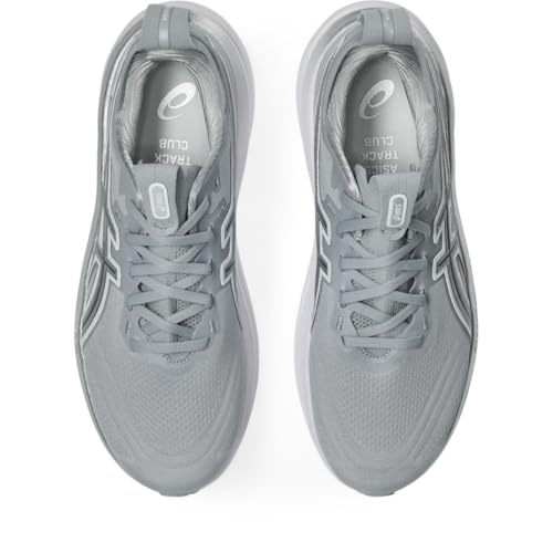 ASICS Women's Gel-Nimbus 28 Running Shoes, 9, Piedmont Grey/Pure Silver