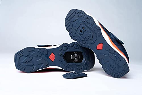 Echelon Unisex Bike Shoe (Size 11.5M/13.5W), Navy