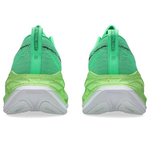 ASICS Unisex SUPERBLAST 2 EKIDEN Running Shoes, 7M / 8.5W, Vital Green/Black