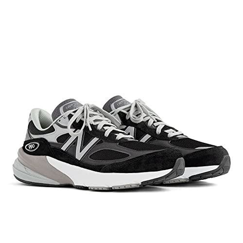 New Balance Women's FuelCell 990 V6 Sneaker, Black/Black, 7 Medium US