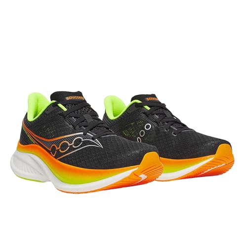 Saucony Men's Endorphin Speed 5 Sneaker, Black/Vo2, 12