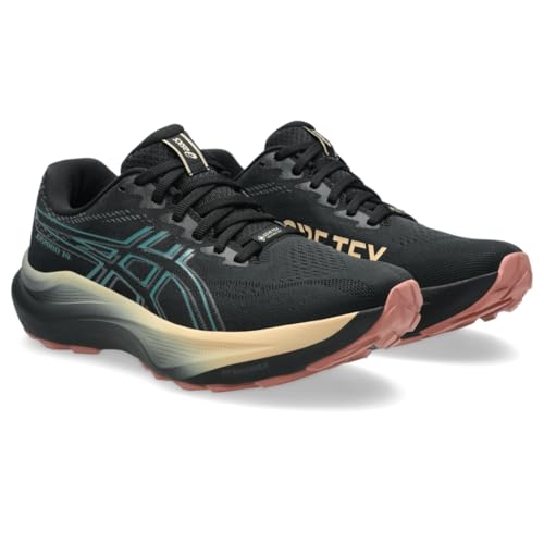 ASICS Women's GT-2000 14 Running Shoes, 5.5, Black/Misty Pine