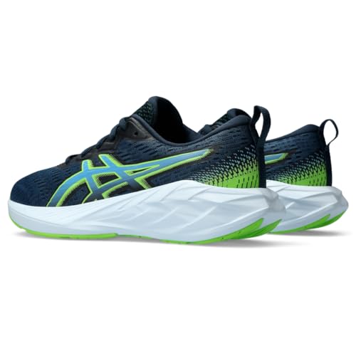 ASICS Kid's NOVABLAST 4 Grade School Running Shoes, 1.5, French Blue/Waterscape