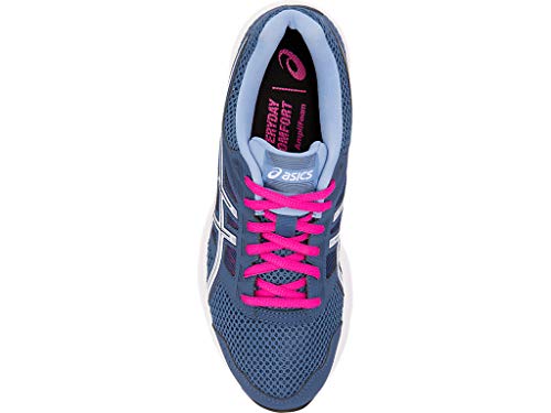 ASICS Women's Gel-Contend 5 Running Shoes, 7M, Grand Shark/White