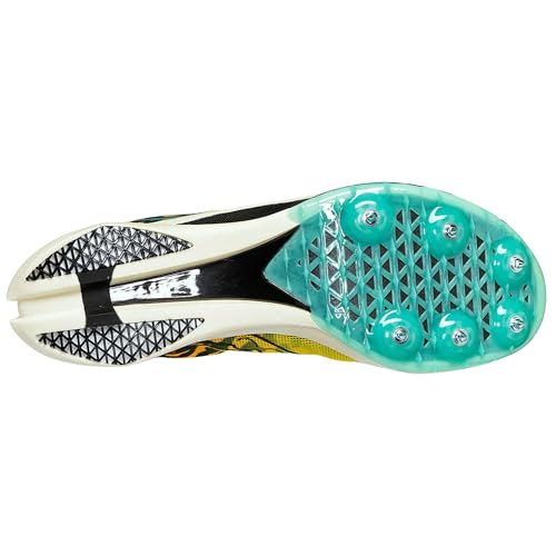 Saucony Women's Endorphin Cheetah Sneaker, Black/Vizi, 10