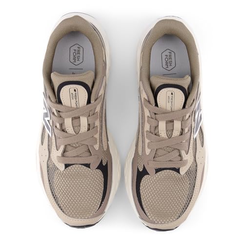 New Balance Women's Fresh Foam Arishi v4 TIRALUX Running Shoe, Thunder Brown/Stoneware, 11