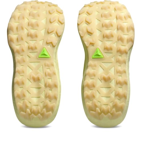 ASICS Men's Trabuco Max 4 Running Shoe, 8.5, Wheat Yellow/Dark RED Planet