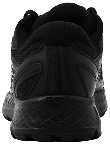 Saucony Women's Cohesion 13 Running Shoe, Black | Black, 7.5 M US