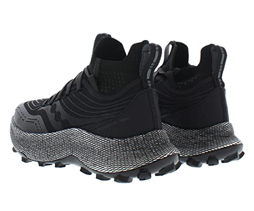Saucony Womens Endorphin Trail Mid Runshield Sock Trainer Hiking Shoes Black