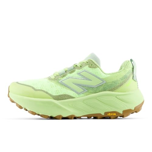New Balance Women's Fresh Foam X Hierro v9 Trail Running Shoe, Afterglow/Mosaic Green, 7.5