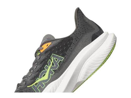 Hoka Men's Mach 6 Gravel/Asphalt Grey 10.5 Medium