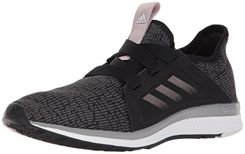 adidas Performance Women's Edge Lux Running Shoe, Black/Vapour Grey Metallic/Orchid Tint, 10.5 M US