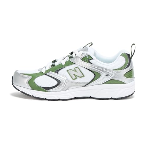 Unisex New Balance -Adult 408 Shoes in NB 103 White/Silver Metallic alternate view 2