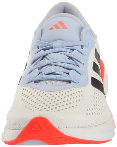 adidas Women's Supernova 2 Running Shoe, White/Black/Solar Red, 11
