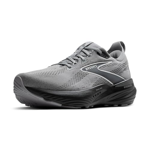 Brooks Men’s Glycerin GTS 22 Supportive Running Shoe - Primer Gray/Ebony/Bluewash - 10 Medium