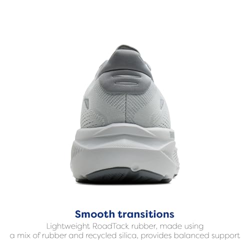 Brooks Men’s Ghost 18 Neutral Running & Walking Shoe - Primer Grey/Oyster Mushroom - 10.5 Medium