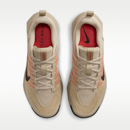 Nike Wildhorse 10 Men's Trail Running Shoes (Linen/Light Crimson/Pure Platinum/Tough Red) Size 9.5 - alternate view 4