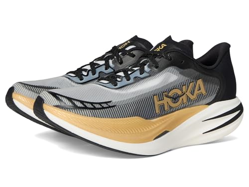 Hoka Unisex Cielo X1 2.0 Sneaker, Black/Gold, 9.5 US Men - product image