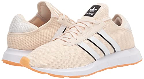 adidas Originals womens Swift Run Wonder White/White/Black 5.5