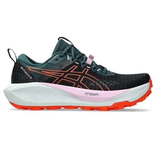 ASICS Women's Gel-Trabuco 13 Running Shoe, 7, Black/NOVA Orange