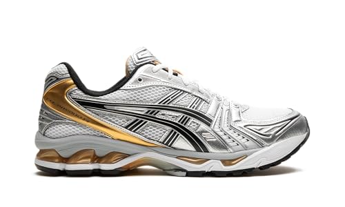 ASICS Mens Gel-Kayano 14 White/Pure Gold White/Pure Gold 1201A019 102 - Size 8.5