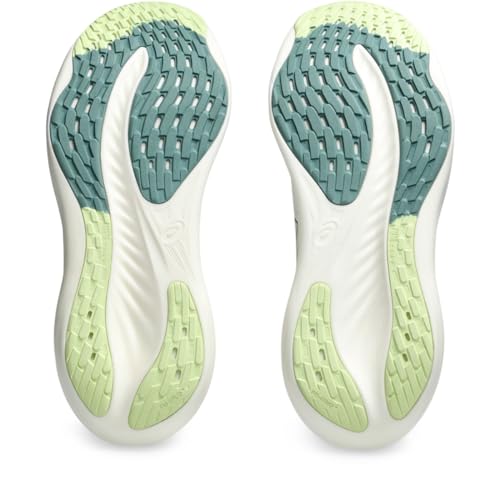 ASICS Men's Gel-Nimbus 26 Running Shoes, 13, White/Birch