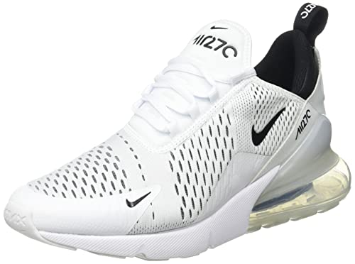 Nike Nike Air Max 270, Women's Trail Shoes, Blanc White Black White 100, 5 US
