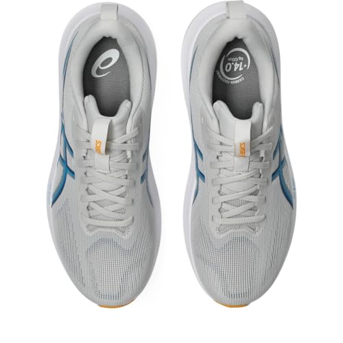 ASICS Men's GT-1000 14 Running Shoes, 10.5, Cloud Grey/Twilight Blue