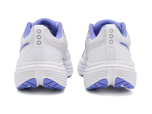 Saucony Women's Cohesion 19 Sneaker, Fog/Vinca, 8.5