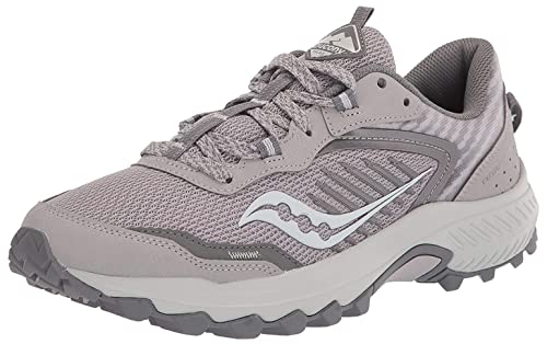 Saucony Women's Excursion TR15 Running Shoe, Smoke/Fog, 8.5