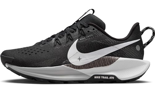 Nike Womens Pegasus Trail 5 Black/White/Anthracite/Wolf Grey 9.5 Medium
