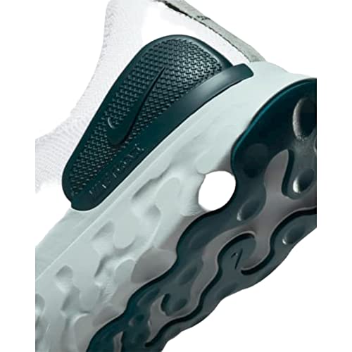 Nike React Phantom Run FK 2 Womens Shoes, Platinum Tint/Dark Teal Green/Jade Smoke/Light Silver, 9 M US