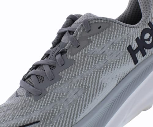 Hoka Men's Clifton 9 Harbor Mist/Black 10 Wide