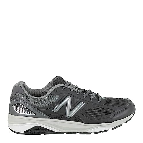 New Balance Men's 1540 V3 Running Shoe, Black/Castlerock, 7.5 M US